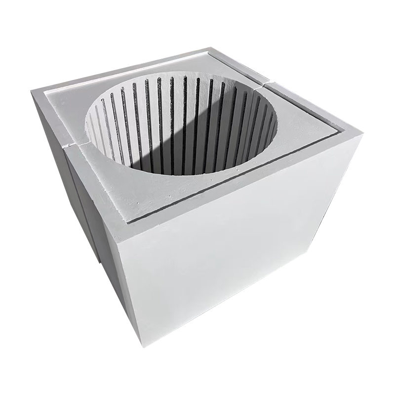 Elektrik Direnç Fırını için Seramik Elyaf Isıtma Modülü Bloğu