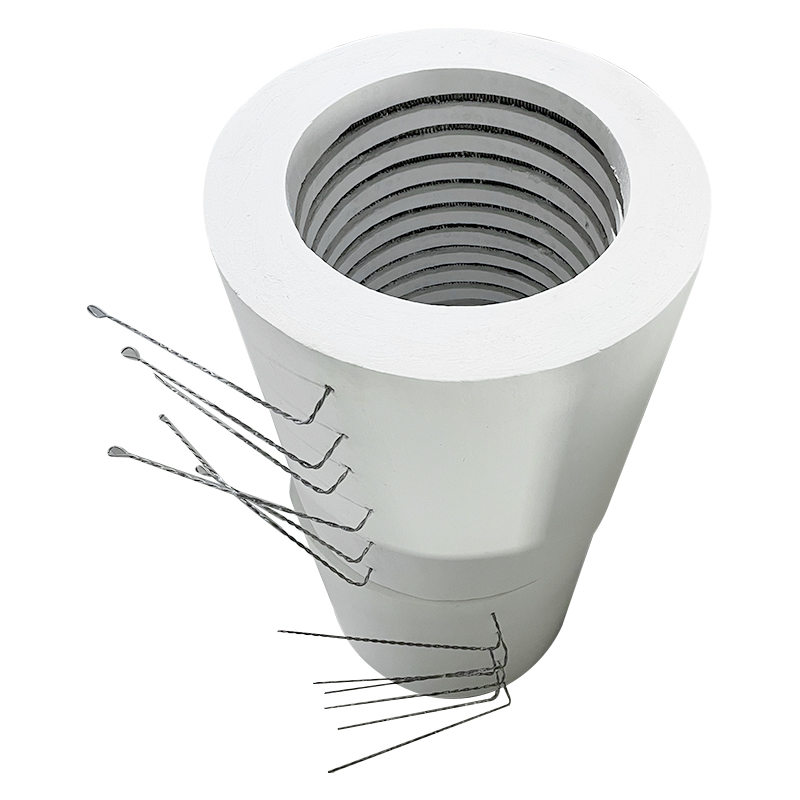 Elektrik Direnç Fırını için Seramik Elyaf Isıtma Modülü Bloğu