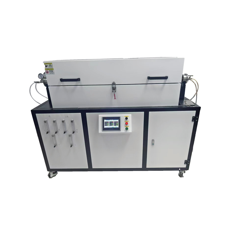 Üç Sıcaklık Yüksek Saflıkta Kuvars Tüp Fırını